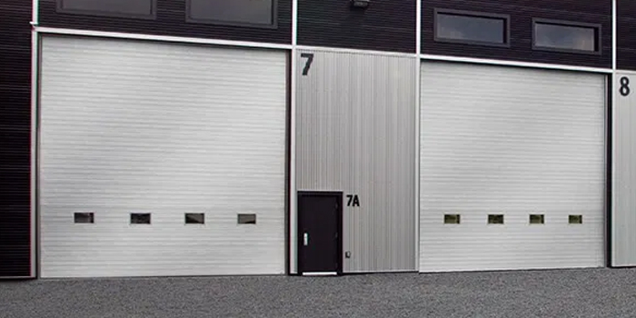 fix bent garage door in Cornwall